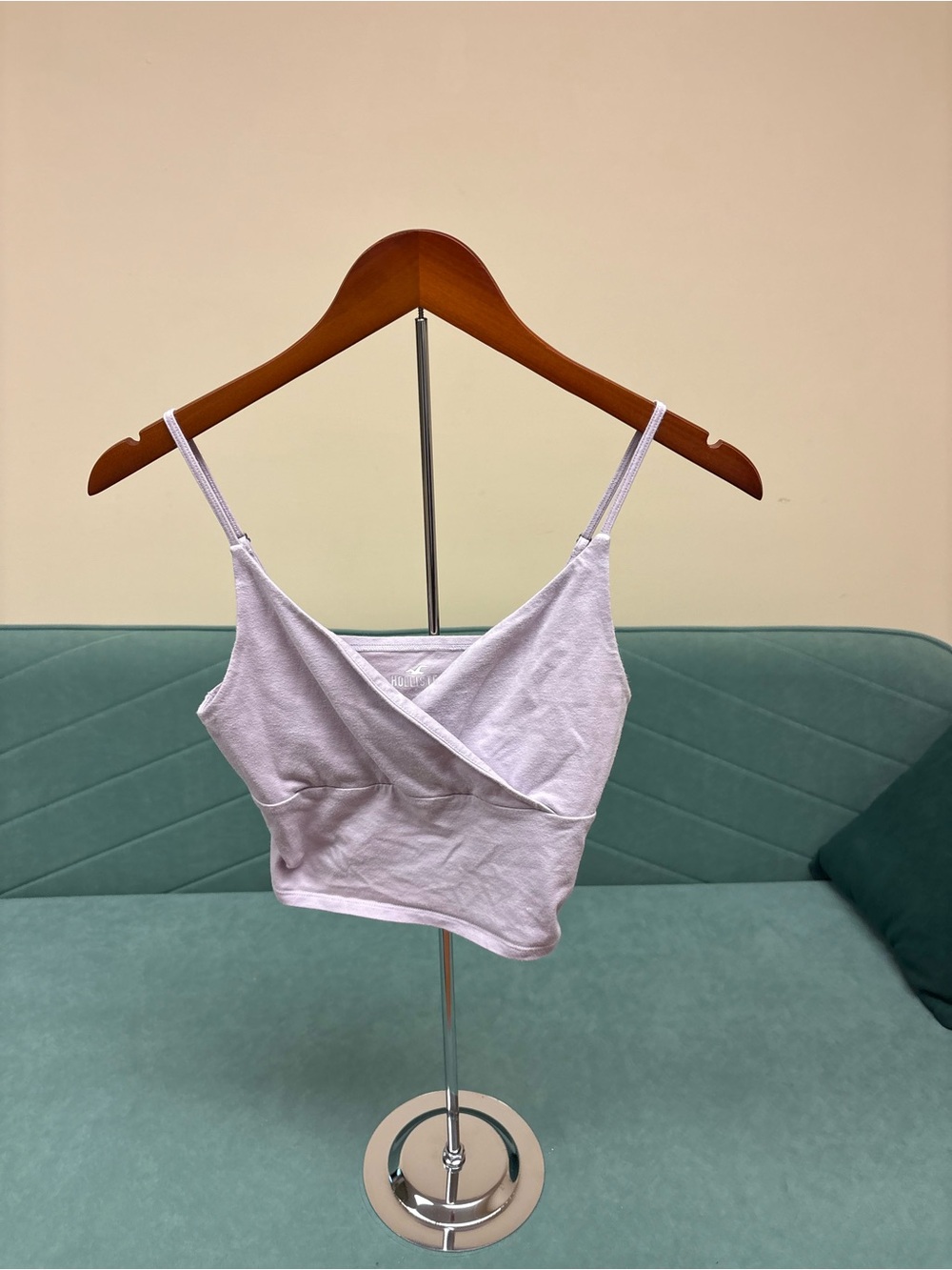 Hollister Light Lilac Wrap Cami Tank
